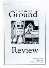 Common Ground Review Cover - Volume 1 Issue 2