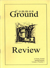 Common Ground Review Cover - Volume 2 Issue 1