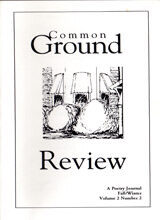 Common Ground Review Cover - Volume 2 Issue 2