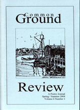 Common Ground Review Cover - Volume 6 Issue 1