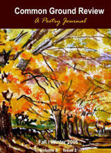 Common Ground Review Cover - Volume 8 Issue 2