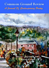 Common Ground Review Cover - Volume 9 Issue 1